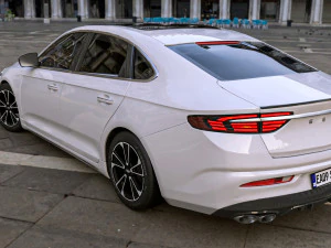 2023 Geely Preface 3D Model