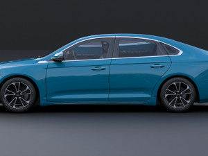 2023 Geely Preface 3D-Modell