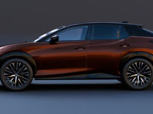 2023 Lexus RZ450e 3D 模型
