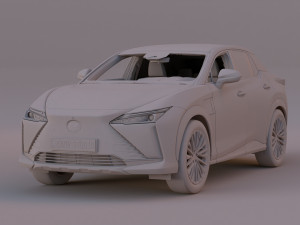 2023 Lexus RZ450e 3D 模型