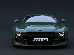 2023 Aston Martin Victor 3D Model