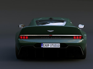 2023 Aston Martin Victor 3D 모델