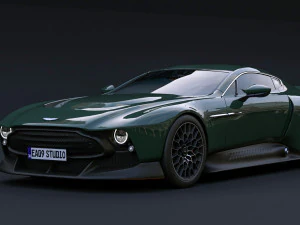 2023 Aston Martin Victor 3D Model