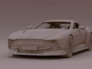 2023 Aston Martin Victor 3D 모델