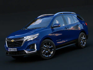 2023 雪佛兰探界者 3D 模型