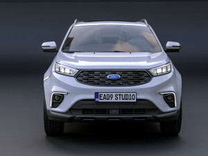 Ford-Territory 2023 Model 3D