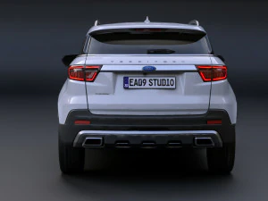 Ford-Territory 2023 3D Model