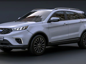 Ford-Territory 2023 3D Model