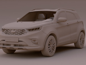 Ford-Territory 2023 Model 3D