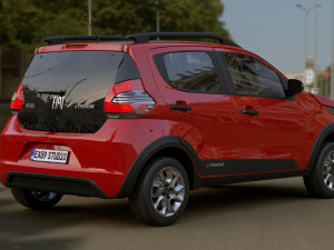 Fiat Mobi Trekking 2023 3D Модель
