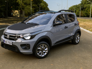 Fiat Mobi Trekking 2023 3D Модель