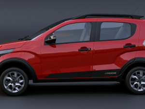 Fiat Mobi Trekking 2023 3D Модель