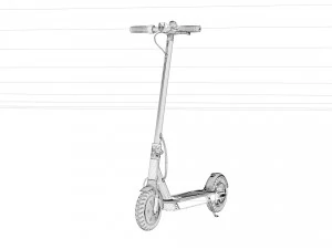 Scooter Xiaomi Modello 3D
