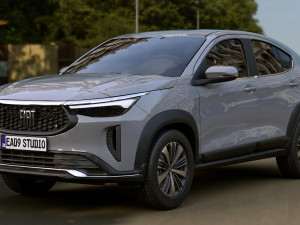 Fiat Fastback Audace 2023 3D 모델
