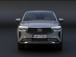 Fiat Fastback Audace 2023 3D 모델