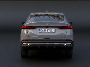 Fiat Fastback Audace 2023 3D 모델