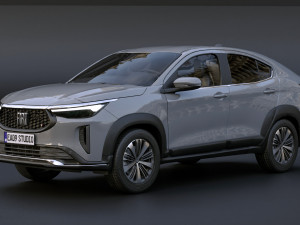 Fiat Fastback Audace 2023 3D 모델