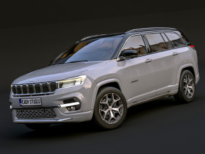 Jeep Commander 2023 3D Model