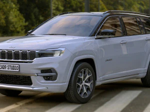 Jeep Commander 2023 3D Model