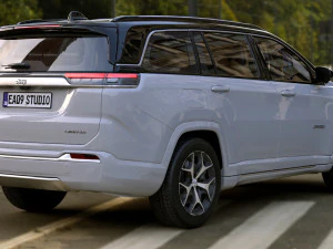 Jeep Commander 2023 3D Model