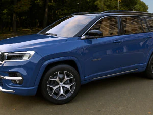 Jeep Commander 2023 3D Model