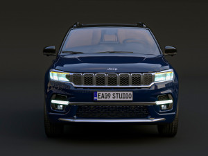 Jeep Commander 2023 Modello 3D