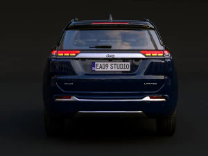 Jeep Commander 2023 3D Model