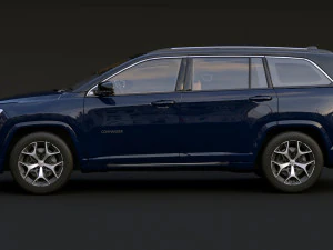 Jeep Commander 2023 3D Model