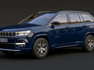 Jeep Commander 2023 3D Model