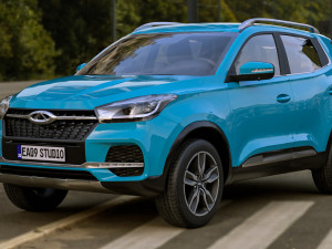 Chery Tiggo 5x Modelo 3D