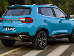 Chery Tiggo 5x Modelo 3D