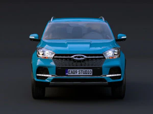 Chery Tiggo 5x 3D Model