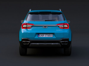 Chery Tiggo 5x Modelo 3D