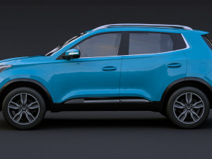 Chery Tiggo 5x Modelo 3D