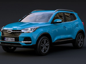 Chery Tiggo 5x Modelo 3D