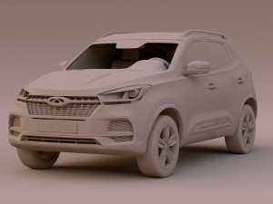 Chery Tiggo 5x Modelo 3D