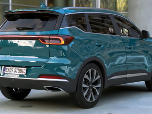 Chery Tiggo 7 Pro 3D-Modell