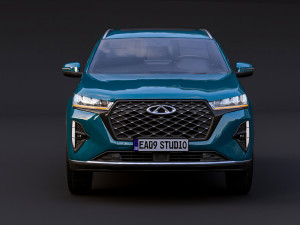 Chery Tiggo 7 Pro 3D-Modell