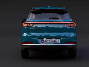 Chery Tiggo 7 Pro 3D-Modell