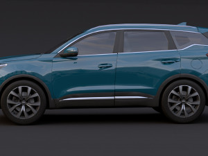 Chery Tiggo 7 Pro 3D-Modell
