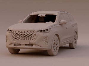 Chery Tiggo 7 Pro 3D-Modell