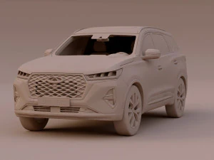 Chery Tiggo 7 Pro 3D Model