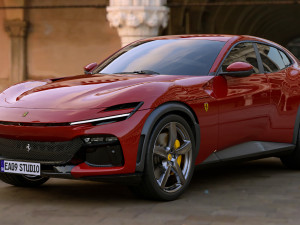 2023 Ferrari Purosangue Modelo 3D