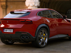 2023 Ferrari Purosangue Modelo 3D