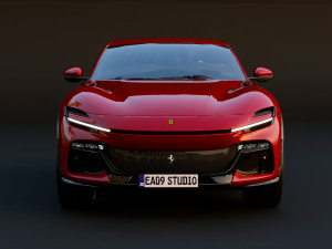 2023 Ferrari Purosangue Modelo 3D