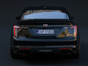 2022 Cadillac CT5-V Blackwing 3D Модель