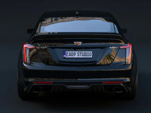 2022 Cadillac CT5-V Blackwing 3D Model