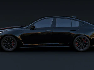 2022 Cadillac CT5-V Blackwing 3D Model