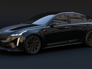 2022 Cadillac CT5-V Blackwing 3D Модель