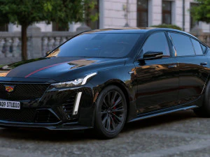 2022 Cadillac CT5-V Blackwing 3D Model
